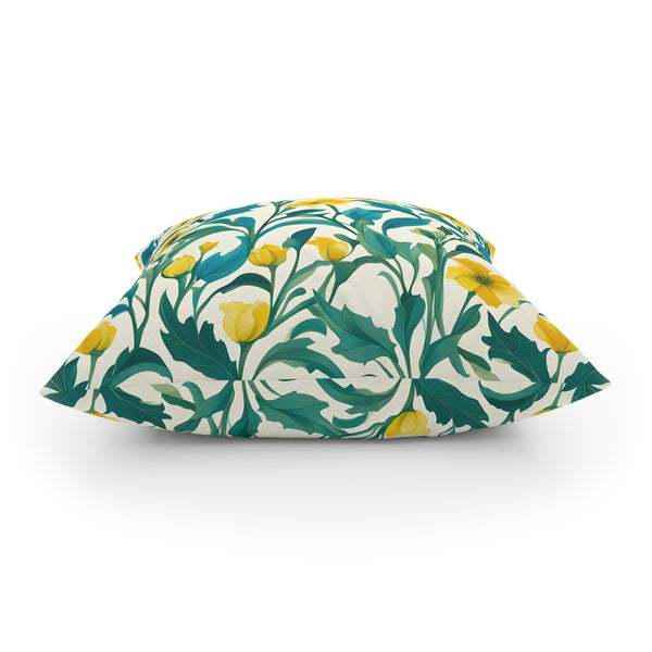 William Morris Like Design Broadcloth Pillow 4 Sizes Square and 1 Lumbar Size, Home Decor, Pillows