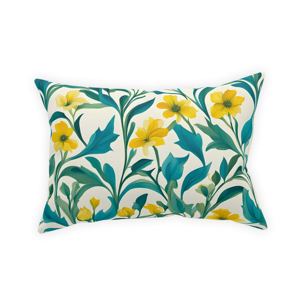 William Morris Like Design Broadcloth Pillow 4 Sizes Square and 1 Lumbar Size, Home Decor, Pillows