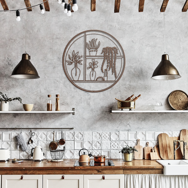Circle_Shelf_With_Different_Plants_Desig_Copper_Rustic_Kitchen_Mockup.png