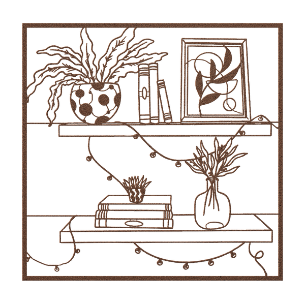Shelves_With_Cute_Images_of_Plants_Book_Copper_Transparent_Mockup.png