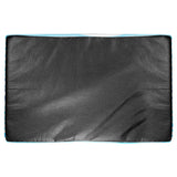 Faded Blue Stripe Comfy Pet Crate Mat, 1.5 Inch Thick, 3 Sizes