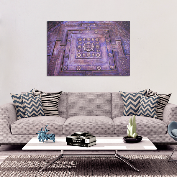 Tibetan Kalachakra Mandala Canvas Wall Art - Awesome Spiritual Art in 4 Sizes - Mind Body Spirit