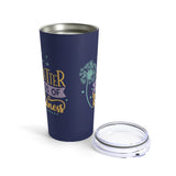 Scatter Seeds Of Kindness Stainless Steel 20 oz. Vacuum Insulated Tumbler, Tight Sealed Clear Lid, Travel Sized