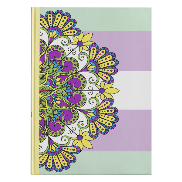Kalen Mandala Designer Hardcover Journal in 2 Sizes - Mind Body Spirit