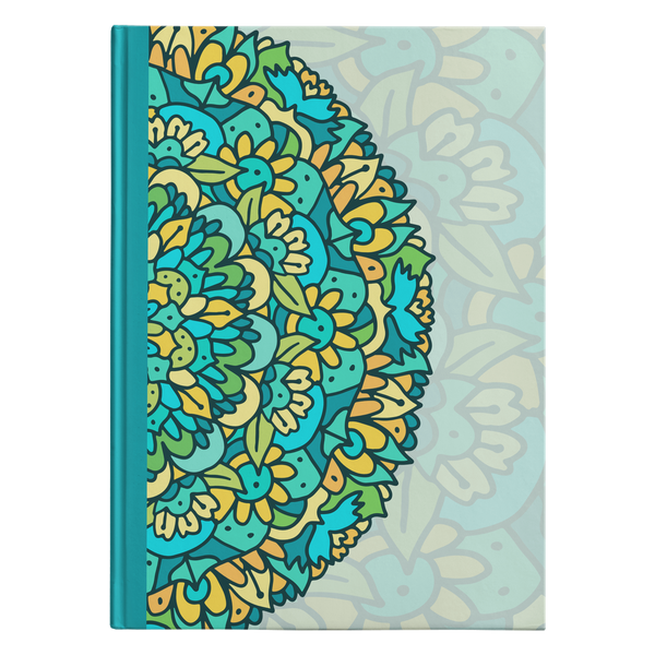 Zuli Mandala Designer Hardcover Journal in 2 Sizes - Mind Body Spirit