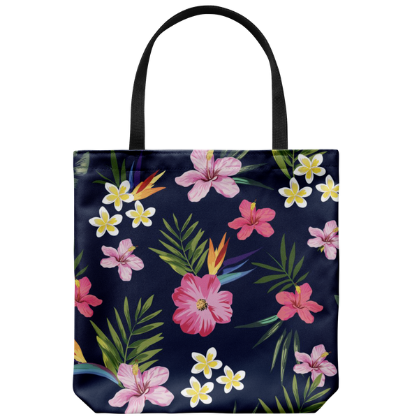 Leilani Fresh Tropical Custom Design Tote Bag 18 x 18 - Mind Body Spirit