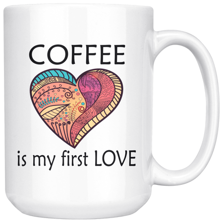 Family Where Love is Forever Large 15 oz Mug