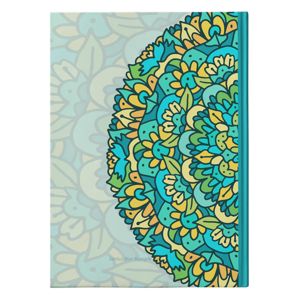 Zuli Mandala Designer Hardcover Journal in 2 Sizes - Mind Body Spirit