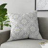 Daisy Deco in Grays Broadcloth Pillow 4 Sizes Square and 1 Lumbar Size, Home Decor, Pillows