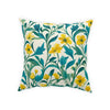 William Morris Like Design Broadcloth Pillow 4 Sizes Square and 1 Lumbar Size, Home Decor, Pillows