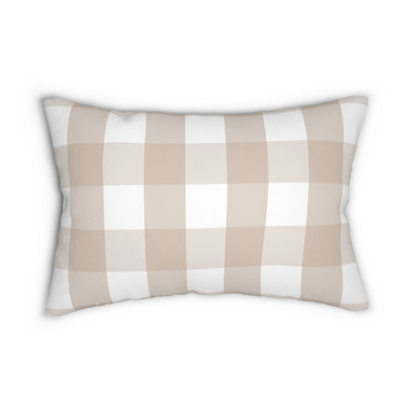 Gray White Polka Dot Reverse Pattern Spun Polyester Square Pillow in 4 Sizes, Home Decor, Throw Pillow