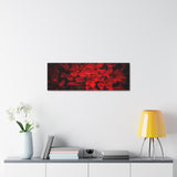 Red Leaves Canvas Wall Art Gallery Wrap 36