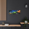 Fish on Ocean Reef Canvas Wall Art Gallery Wrap 36