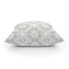 Daisy Deco in Grays Broadcloth Pillow 4 Sizes Square and 1 Lumbar Size, Home Decor, Pillows