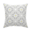 Daisy Deco in Grays Broadcloth Pillow 4 Sizes Square and 1 Lumbar Size, Home Decor, Pillows