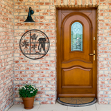 Circle_Shelf_With_Different_Plants_Desig_Black_Brick_Entrance_Mockup.png