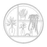 Circle_Shelf_With_Different_Plants_Desig_Silver_Transparent_Mockup.png