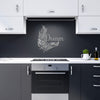 Dream Boho Feathers Sign Steel Powder Coated Sign 5 Colors