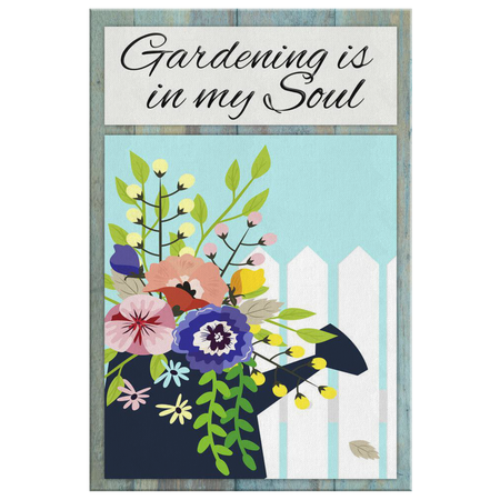 Grow Old With Me Wood, Lace and Lights Canvas Wall Art, Multiple Sizes