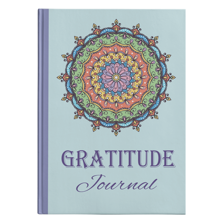 Just Breathe Buddha Om Lotus Hardcover Journal in 2 Sizes
