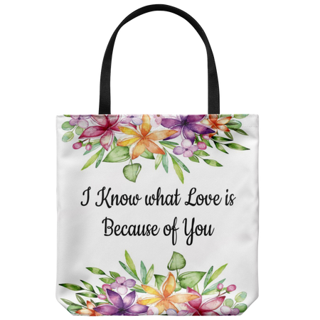 Kitty Love Custom Design Tote Bag 18 x 18