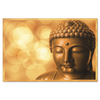 Golden Buddha Canvas Wall Art - Wonderful Expression of Faith in 4 Sizes - Mind Body Spirit