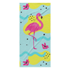 Kalila Pink Flamingo Designer Beach Towel 30 x 62 - Super Absorbent - Mind Body Spirit