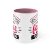 Don't Let This Cute Face Fool You Ceramic Coffee Mugs With Color Glazed Interior In 5 Colors