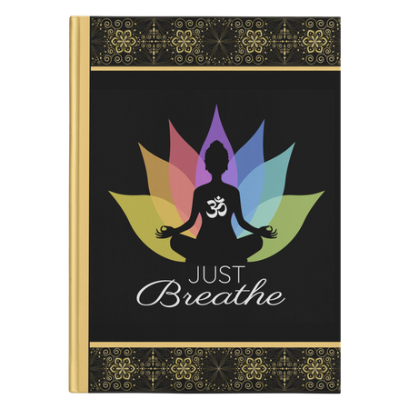 Mindful Self Designer Hardcover Awareness Meditation Journal in 2 Sizes