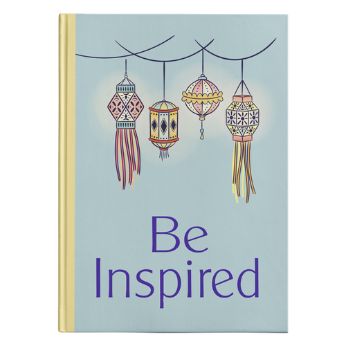 Be Inspired Designer Hardcover Journal in 2 Sizes - Mind Body Spirit