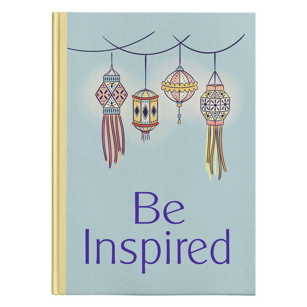 Be Inspired Designer Hardcover Journal in 2 Sizes - Mind Body Spirit